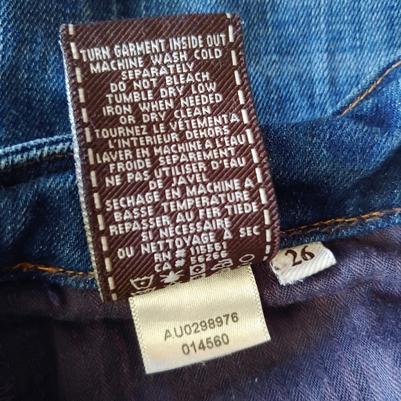 Seven for All Mankind Flare Jeans Size 26 - Picture 12 of 16